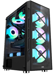 CASE MIK TN10 (E-ATX, ATX, mATX,3 FAN GALAXY RGB) vat