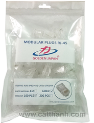 ĐẦU MẠNG RJ45 5E GOLDEN JAPAN VAT