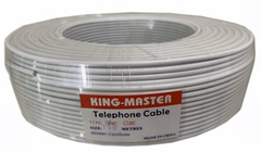 DÂY ĐIỆN THOẠI KINGMASTER 4 TIM (CUỘN 150M)