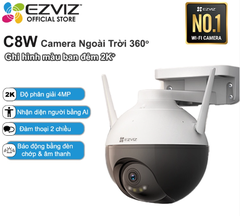 CAMERA EZVIZ C8W 4MP 2K (outdor,360 độ,AI,còi+đèn) VAT