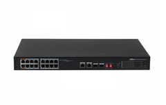 SWITCH POE DAHUA DH-PFS3218-16ET-135 16 PORT (2 UPLINK+2SFP 1GB) VAT