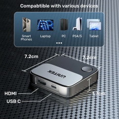 XUẤT HDMI BẰNG WIFI UNITEK V1162B01 4K (XUẤT HDMI KHÔNG DÂY) VAT