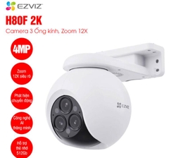 CAMERA EZVIZ H80F 3 MẮT 4MP FULL MÀU (ZOOM 12X) VAT