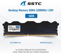 RAM PC DR4 SSTC 16GB/3200 TẢN NHIỆT VAT