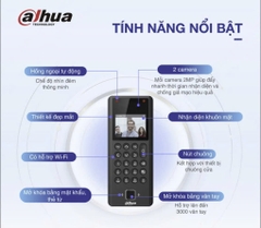 MÁY CHẤM CÔNG DAHUA DHI-ASI3204E-W (Khuôn mặt+thẻ+vântay) VAT