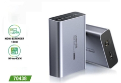 NỐI DÀI HDMI BẰNG LAN+USB 150M UGREEN 70438 CỤC NHẬN VAT