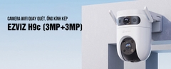 CAMERA EZVIZ CS-H9C 6MP 2K 2 MẮT 3M (Outdoor, Full màu) VAT