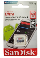 Thẻ Nhớ SANDISK 64GB Ultra Class 10 VAT
