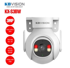CAMERA KBVISION KX-S3BW 3MP(360 OUTDOOR,WIFI6,H265,AI,THẺ) VAT