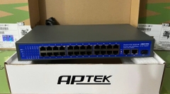 SWITCH POE APTEK 24 Port SF1243P 100Mb (2P Uplink 1Gb+1 SFP)