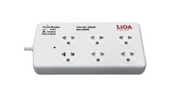 Ổ cắm kéo dài công suất cao LiOA 6SS2.5-3N