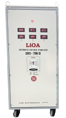 Ổn áp LiOA DR3-75KII 3 Pha (160v-430v) - Đồng hồ điện tử
