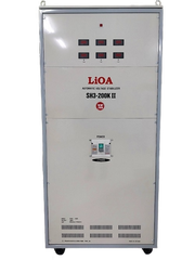 Ổn áp LiOA SH3-200KII 3 Pha (260v-430v) - Đồng hồ điện tử