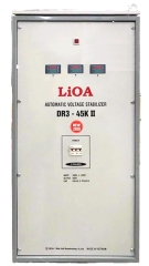 Ổn áp LiOA DR3-45KII 3 Pha (160v-430v) - Đồng hồ điện tử