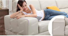 GHẾ SOFA DA CAO CẤP MZ - 555