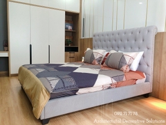 Giường Ngủ Bọc Vải 26T