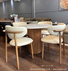 Bộ Bàn Ăn Tròn 4 Ghế 2933S