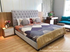Giường Ngủ Bọc Vải 26T