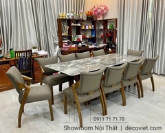 Bàn Ăn 10 Ghế Nhập Khẩu 2421s