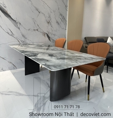 Bàn Ăn 2m2 Mặt Đá Giá Rẻ 1438S