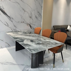 Bàn Ăn 2m2 Mặt Đá Giá Rẻ 1438S