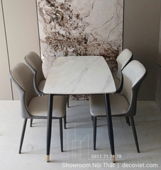 Bàn Ăn 4 Ghế Cho Nhà Nhỏ 2431S