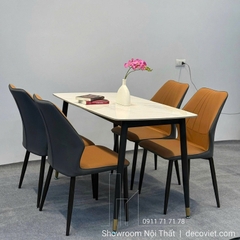 Bàn Ăn 4 Ghế Mặt Đá 2656S