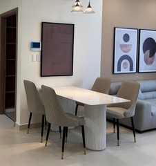 Bàn Ăn 4 Ghế Nhỏ Gọn 2755S