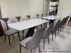 Bàn Ăn 6 Ghế Chân Sắt 2803S