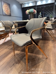 Bàn Ăn 8 Ghế Mặt Đá Cẩm Thạch 2804S