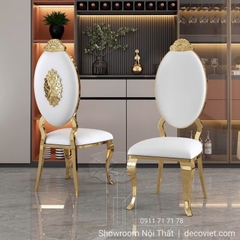 Bàn Ăn 8 Ghế Tân Cổ Điển 2874S