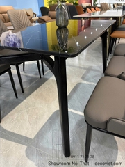 Bàn Ăn Chân Gỗ 6 Ghế 2790S