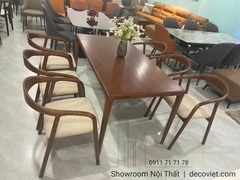 Bàn Ăn Gỗ Ash 6 Ghế 2703S