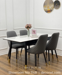 Bàn Ăn Kéo Dài 4 Ghế Cao Cấp 1416S
