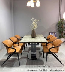 Bàn Ăn Kéo Dài Mặt Đá Cao Cấp 2702S