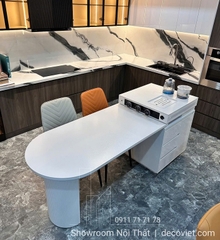 Bàn Ăn Kết Hợp Bàn Đảo Kéo Dài 2385S