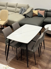 Bàn Ăn Mặt Đá 4 Ghế Giá Rẻ 2295S