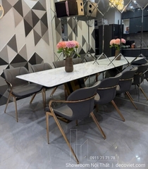 Bàn Ăn Mặt Đá 6 Ghế 2850S