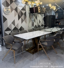 Bàn Ăn Mặt Đá 6 Ghế 2850S