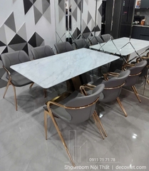 Bàn Ăn Mặt Đá 6 Ghế 2850S