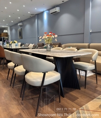 Bàn Ăn 6 Người Mặt Đá Cao Cấp 2723S