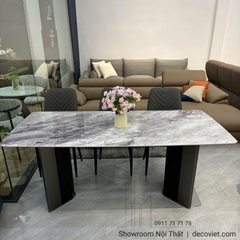 Bàn Ăn Mặt Đá 6 Người Đẹp 2897S