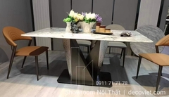 Bàn Ăn Mặt Đá Cao Cấp 1475S