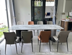 Bàn Ăn Mặt Đá Marble Cao Cấp 1405S