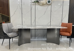 Bàn Ăn Mặt Đá Nhập Khẩu 2m2 1400S