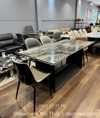Bàn Ăn Mặt Đá Tự Nhiên Thông Minh 2415S