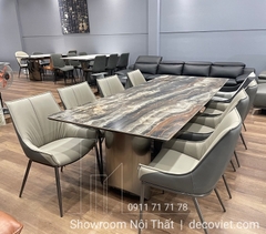Bàn Ăn Nhập Khẩu 8 Ghế Giá Rẻ 1403S