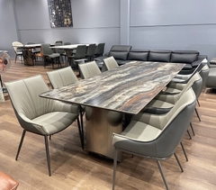 Bàn Ăn Nhập Khẩu 8 Ghế Giá Rẻ 1403S