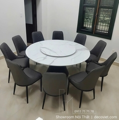 Bàn Ăn Tròn Chân Sắt 2904S