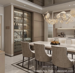Bàn Ghế Ăn Mặt Đá Cao Cấp 1709S